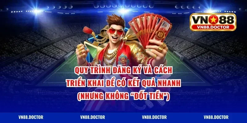 Quy trình đăng ký và cách triển khai để có kết quả nhanh (nhưng không “đốt tiền”)